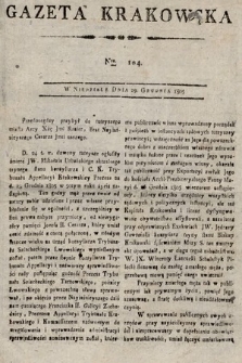 Gazeta Krakowska. 1805, nr 104