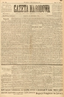 Gazeta Narodowa. 1898, nr 112