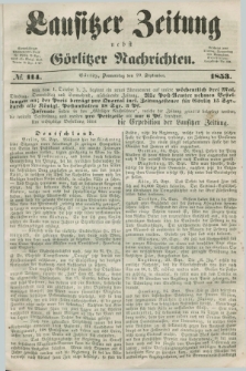 Lausitzer Zeitung nebst Görlitzer Nachrichten. 1853, № 114 (29 September)