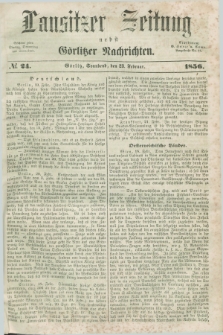 Lausitzer Zeitung nebst Görlitzer Nachrichten. 1856, № 24 (23 Februar)