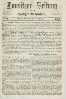 Lausitzer Zeitung nebst Görlitzer Nachrichten. 1856, № 115 (27 September)