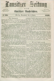 Lausitzer Zeitung nebst Görlitzer Nachrichten. 1856, № 118 (4 October)