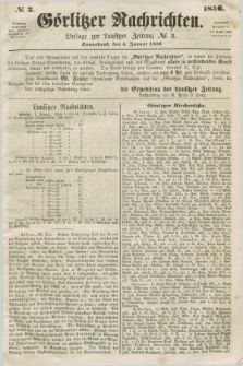 Görlitzer Nachrichten : beilage zur Lausitzer Zeitung. 1856, № 3 (5 Januar)
