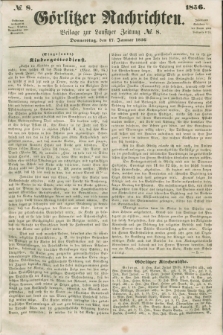 Görlitzer Nachrichten : beilage zur Lausitzer Zeitung. 1856, № 8 (17 Januar)