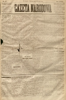 Gazeta Narodowa. 1893, nr 15