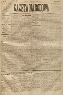 Gazeta Narodowa. 1893, nr 28