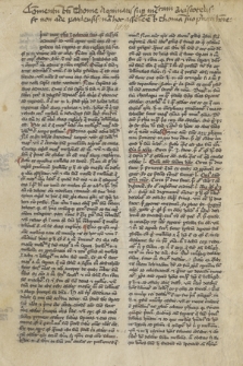 Commentum in librum I Metaphysicae Aristotelis. Absque fine