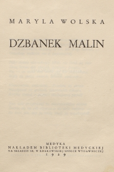 „Dzbanek malin”