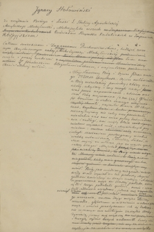„List pasterski 1851 r.”