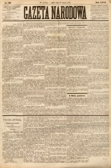 Gazeta Narodowa. 1887, nr 39