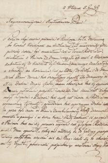 Fragment korespondencji i listów Marii z Kobrów Trojackiej z lat 1817–1846