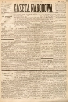 Gazeta Narodowa. 1887, nr 50