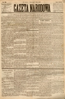 Gazeta Narodowa. 1887, nr 63