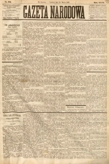 Gazeta Narodowa. 1887, nr 65