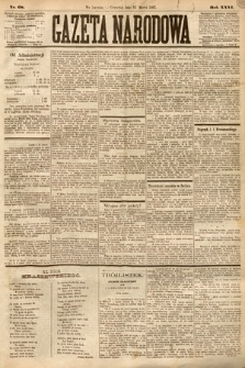 Gazeta Narodowa. 1887, nr 68