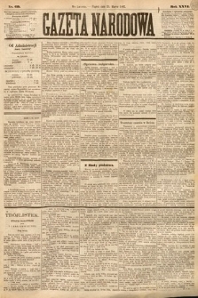 Gazeta Narodowa. 1887, nr 69