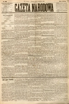 Gazeta Narodowa. 1887, nr 76