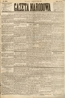 Gazeta Narodowa. 1887, nr 104