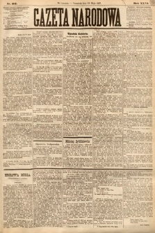 Gazeta Narodowa. 1887, nr 114