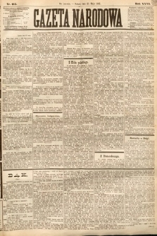 Gazeta Narodowa. 1887, nr 115