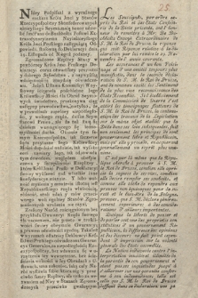 Nota : [Inc.:] Niżey podpisani z z wyrażnego rozkazu Króla Jmci y Stanów Rzeczypospolitey Skonfederowanych ninieyszego Seymu, mają honor udzielić Jmć Panu de Buchholtz Posłowi Extraordynaryinemu Nayiaśnieyszego Króla Jmci Pruskiego następuiącą odpowiedź ... : [Dat.:] w Warszawie dnia 8. Grudnia 1788