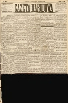 Gazeta Narodowa. 1887, nr 135