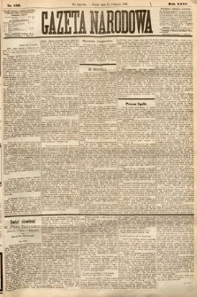 Gazeta Narodowa. 1887, nr 136