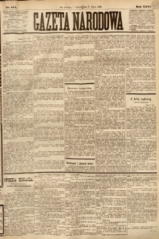 Gazeta Narodowa. 1887, nr 154