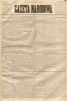 Gazeta Narodowa. 1893, nr 158