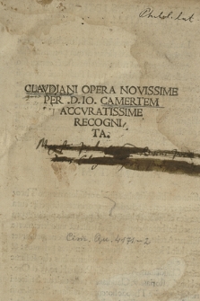 Calvdiani Opera
