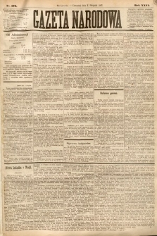 Gazeta Narodowa. 1887, nr 176