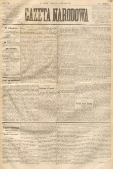 Gazeta Narodowa. 1893, nr 178