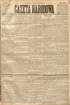 Gazeta Narodowa. 1887, nr 177