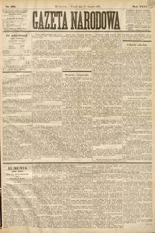 Gazeta Narodowa. 1887, nr 191