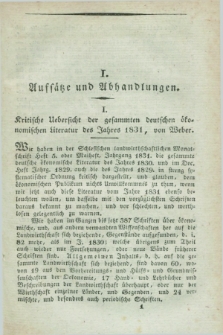 Schlesische landwirthschaftliche Zeitschrift. Jg.1, Bd.1, H. 2 (1832) + wkładka