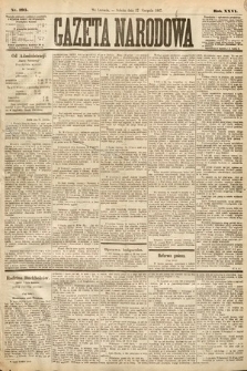Gazeta Narodowa. 1887, nr 195