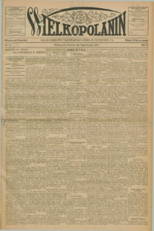 Wielkopolanin : organ urzędowy Unii Świętego Józefa w Pittsburgu, PA. R.3, No. 35 (29 sierpnia 1901)