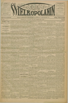 Wielkopolanin : organ urzędowy Unii Świętego Józefa w Pittsburgu, PA. R.3, No. 40 (3 października 1901)