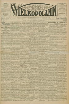Wielkopolanin : organ urzędowy Unii Świętego Józefa w Pittsburgu, PA. R.3, No. 47 (21 listopada 1901)