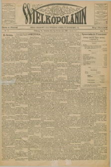 Wielkopolanin : organ urzędowy Unii Świętego Józefa w Pittsburgu, PA. R.5, No 41 (8 października 1903)