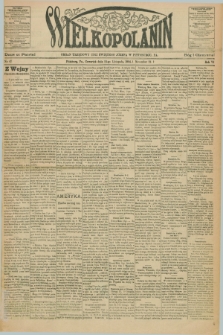 Wielkopolanin : organ urzędowy Unii Świętego Józefa w Pittsburgu, PA. R.6, No 47 (24 listopada 1904)