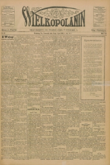 Wielkopolanin : organ urzędowy Unii Świętego Józefa w Pittsburgu, PA. R.7, No 29 (20 lipca 1905)