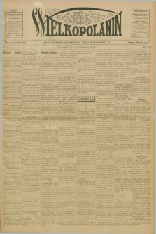 Wielkopolanin : organ urzędowy Unii Świętego Józefa w Pittsburgu, PA. R.8, No. 8 (22 lutego 1906)