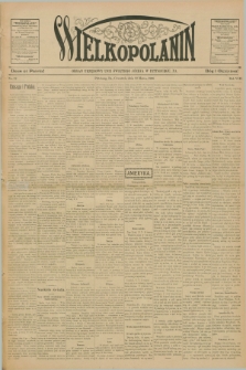 Wielkopolanin : organ urzędowy Unii Świętego Józefa w Pittsburgu, PA. R.8, No. 12 (22 marca 1906)