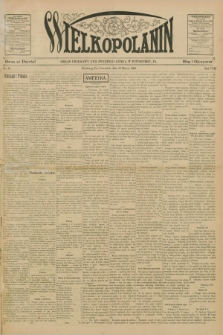 Wielkopolanin : organ urzędowy Unii Świętego Józefa w Pittsburgu, PA. R.8, No. 13 (29 marca 1906)