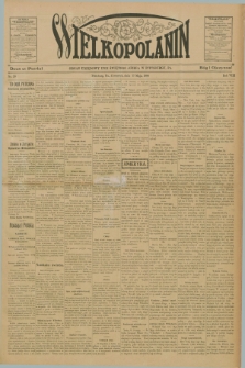 Wielkopolanin : organ urzędowy Unii Świętego Józefa w Pittsburgu, PA. R.8, No. 20 (17 maja 1906)
