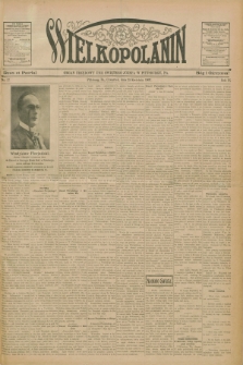 Wielkopolanin : organ urzędowy Unii Świętego Józefa w Pittsburgu, PA. R.9, No. 17 (25 kwietnia 1907)
