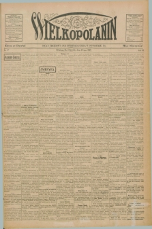 Wielkopolanin : organ urzędowy Unii Świętego Józefa w Pittsburgu, PA. R.9, No. 27 (4 lipca 1907)