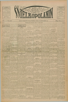 Wielkopolanin : organ urzędowy Unii Świętego Józefa w Pittsburgu, PA. R.9, No. 36 (5 września 1907)