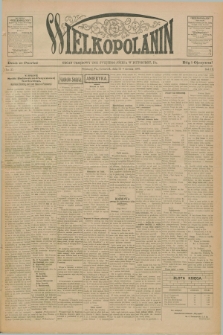 Wielkopolanin : organ urzędowy Unii Świętego Józefa w Pittsburgu, PA. R.9, No. 37 (12 września 1907)